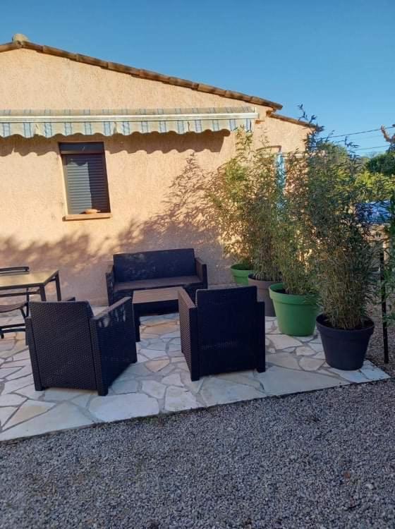 Studio Climatise Dans Villa Calme A 15Km De Cannes Peymeinade Exterior foto